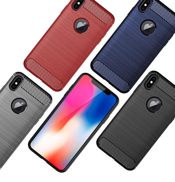 For Apple iPhone Xs Max Armour Shockproof Gel Case Silicone Cover Case Thin