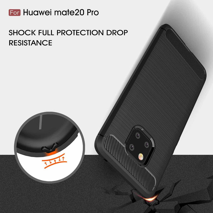 For Huawei Mate 20 Pro Armour Shockproof Gel Case Silicone Cover Case Thin