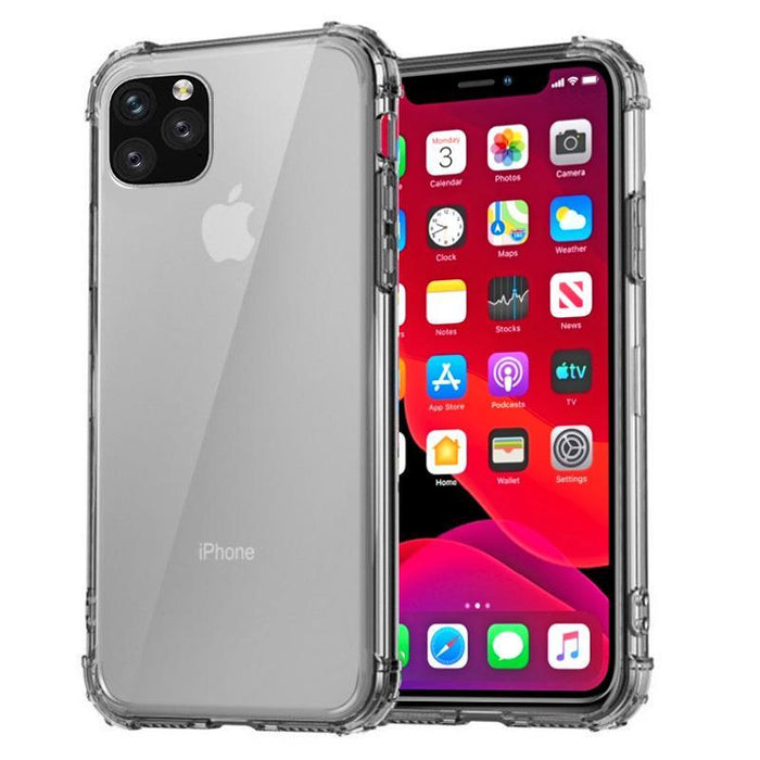 Shockproof Bumper Case Gel Cover for Apple iPhone 11 Pro (5.8) - Clear