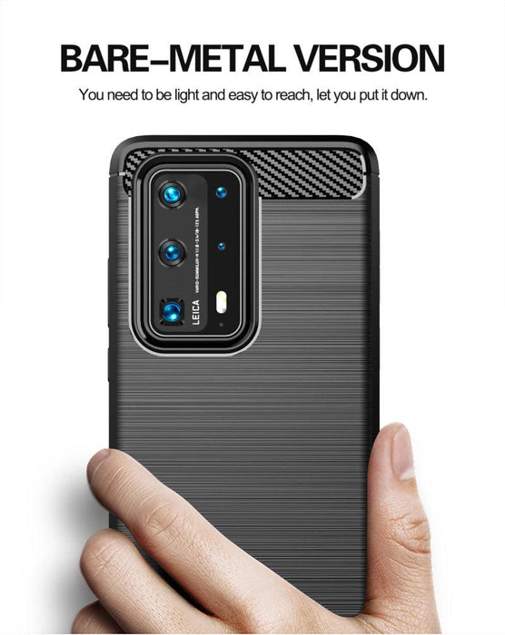 For Huawei P40 Armour Shockproof Protective Gel Case Silicone Cover Case