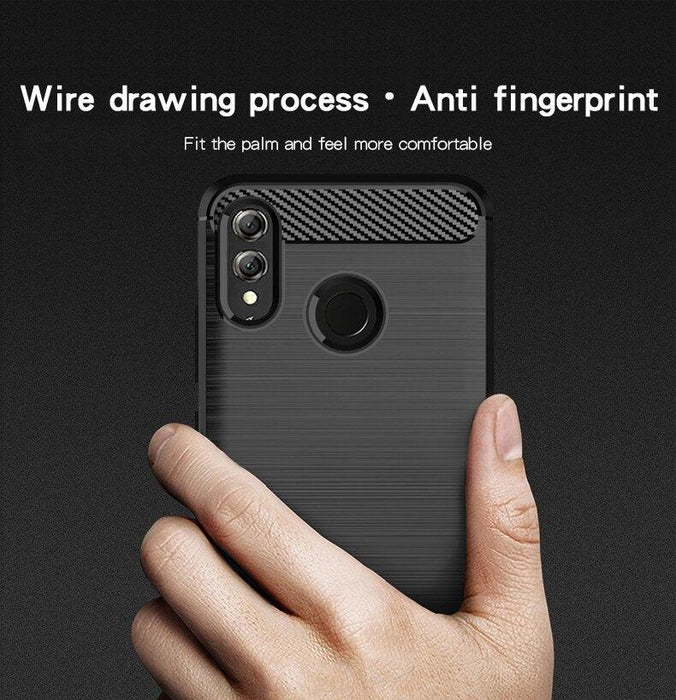 For HUAWEI P Smart 2019 Armour Shockproof Protective Gel Case Silicone Cover Case