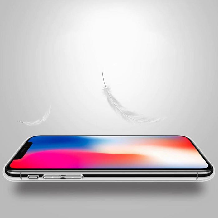 Apple iPhone X / XS Silicone Gel Ultra Slim Case Clear