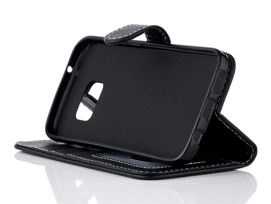 Samsung Galaxy J8 (2018) Flip Folio Book Wallet Case