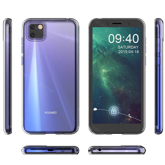 Huawei Y5P (2020) Silicone Gel Ultra Slim Case Clear