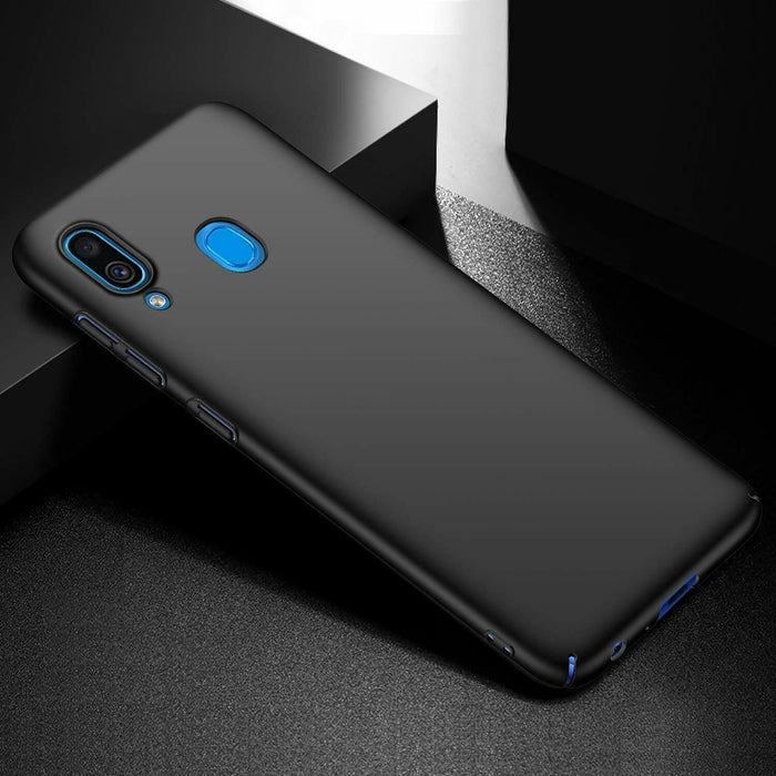 Black Gel Case Tough Shockproof Phone Case Gel Cover Skin for Samsung Galaxy A10S