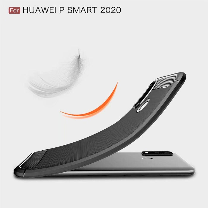 For HUAWEI P Smart 2020 Armour Shockproof Protective Gel Case Silicone Cover Case