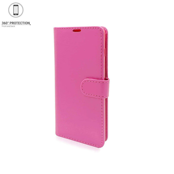 Alcatel 3 (2019)Flip Folio Book Wallet Case Wallet Case, Flip Case, Folio Case Revive For Alcatel For Alcatel 3 (2019) Pink