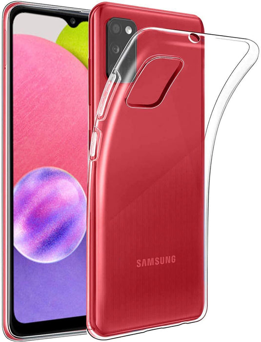 Samsung Galaxy A03S Silicone Gel Ultra Slim Case Clear