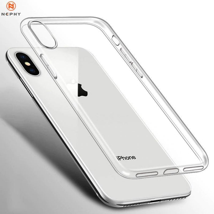Apple iPhone X / XS Silicone Gel Ultra Slim Case Clear