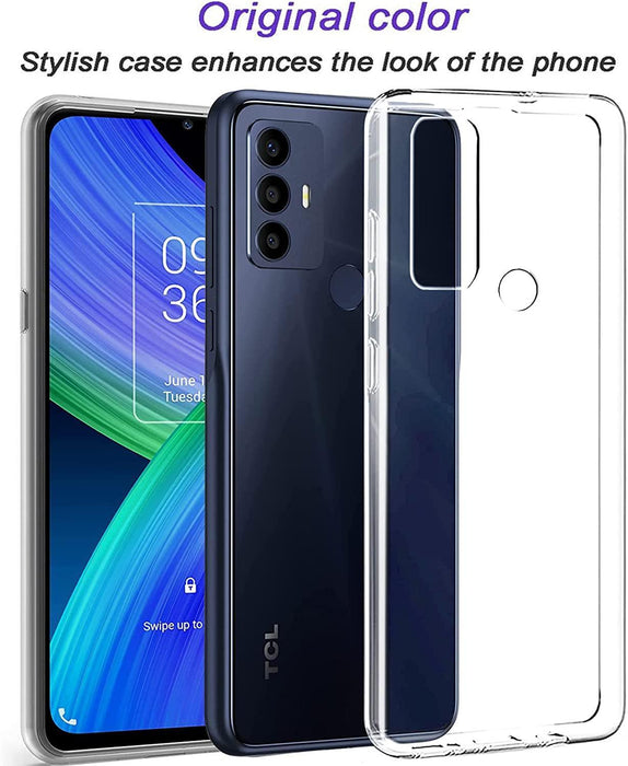TCL 306 / 30SE Silicone Gel Ultra Slim Case Clear