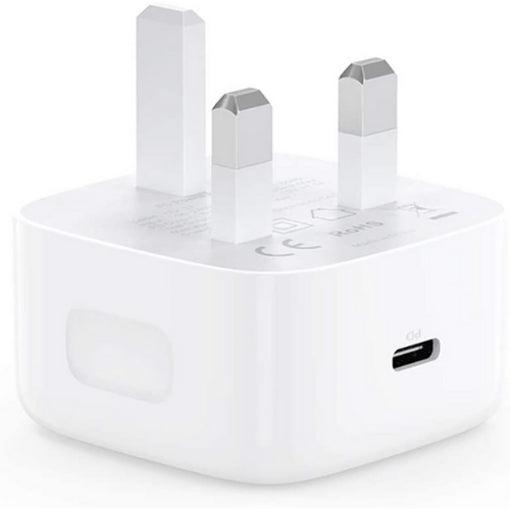 USB-C Fast Charging PD Mains Charger Plug 20W For iPhone Samsung Huawei Nokia Motorola Nintendo Universal Compatible