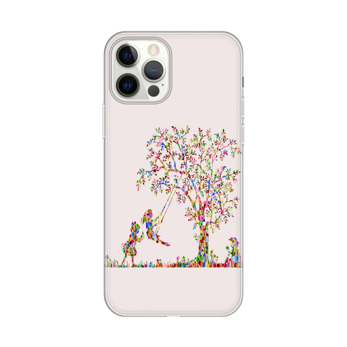 Personalised Case Silicone Gel Ultra Slim for All Apple Mobiles - FLO395
