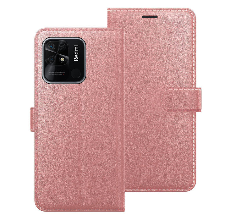 Xiaomi Redmi 10C Flip Folio Book Wallet Case