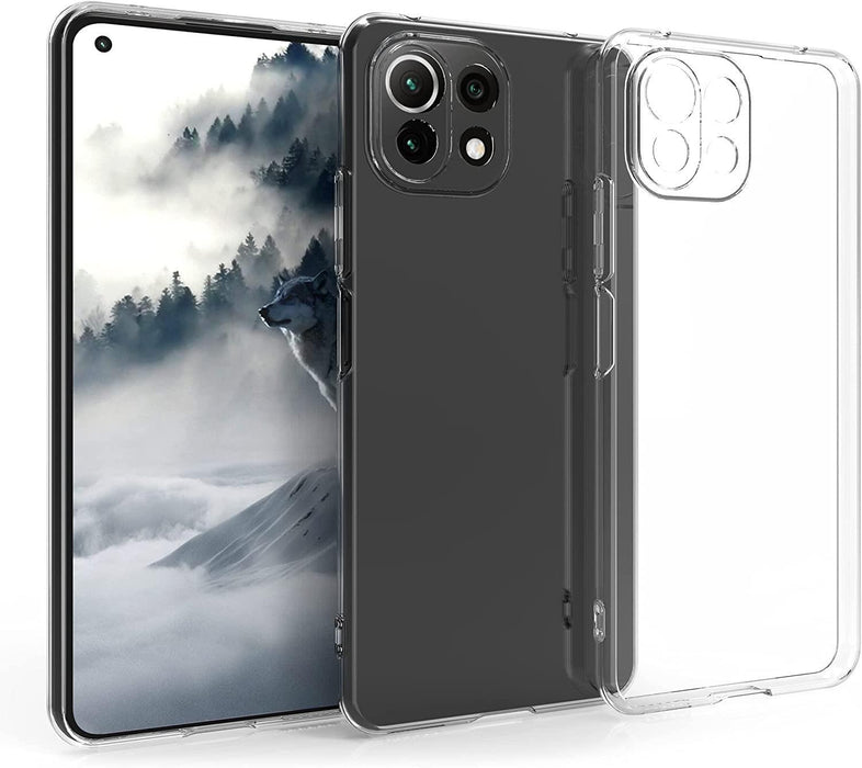 Xiaomi MI 11 Lite Silicone Gel Ultra Slim Case Clear