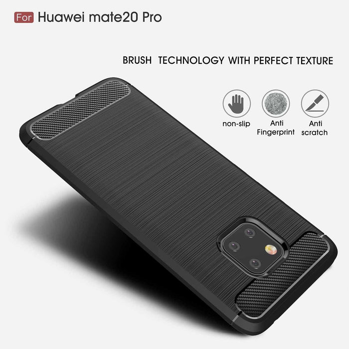 For Huawei Mate 20 Pro Armour Shockproof Gel Case Silicone Cover Case Thin