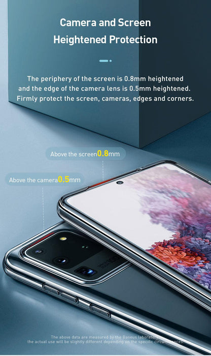 Samsung Galaxy S21 Ultra Silicone Gel Ultra Slim Case Clear