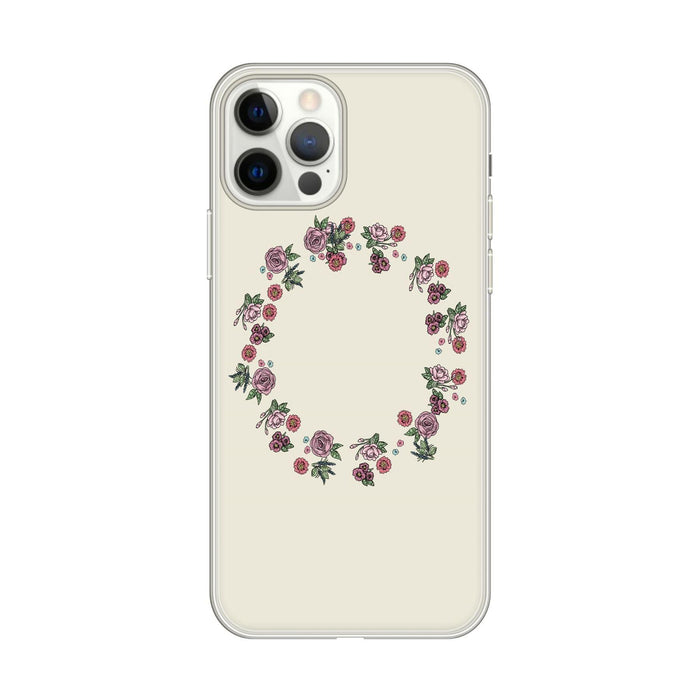 Personalised Case Silicone Gel Ultra Slim for All Apple Mobiles - FLO186