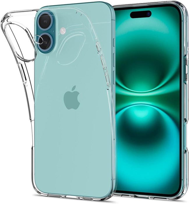 Apple iPhone 16 Case Cover Soft Silicone Gel Ultra Slim Clear