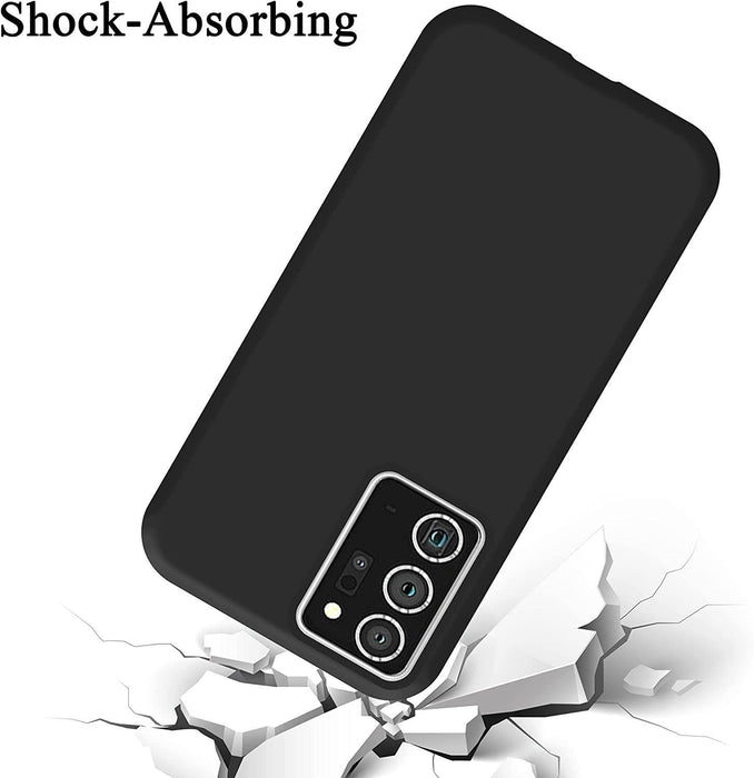 Black Gel Case Tough Shockproof Case Gel Cover for Samsung Galaxy Note 20