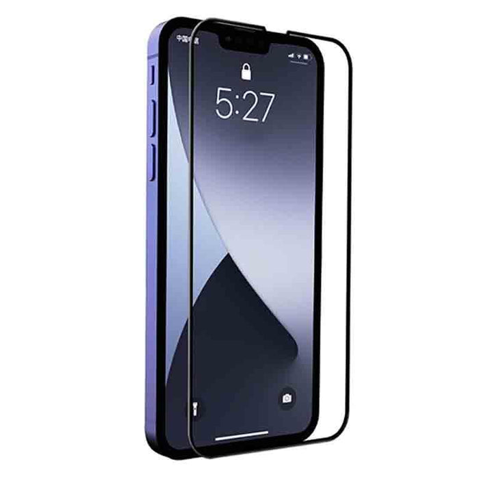 Apple iPhone 13 Pro Max Tempered Glass Screen Protector [Black]