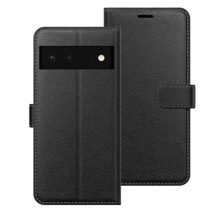 Google Pixel 6  Flip Folio Book Wallet Case