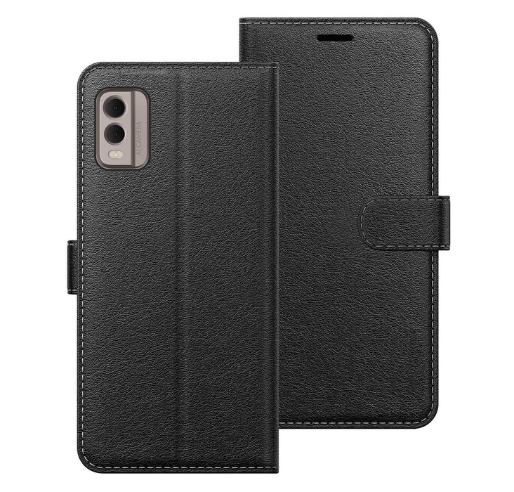 Nokia C22 Case Cover Flip Folio Leather Wallet Credit Card Slot