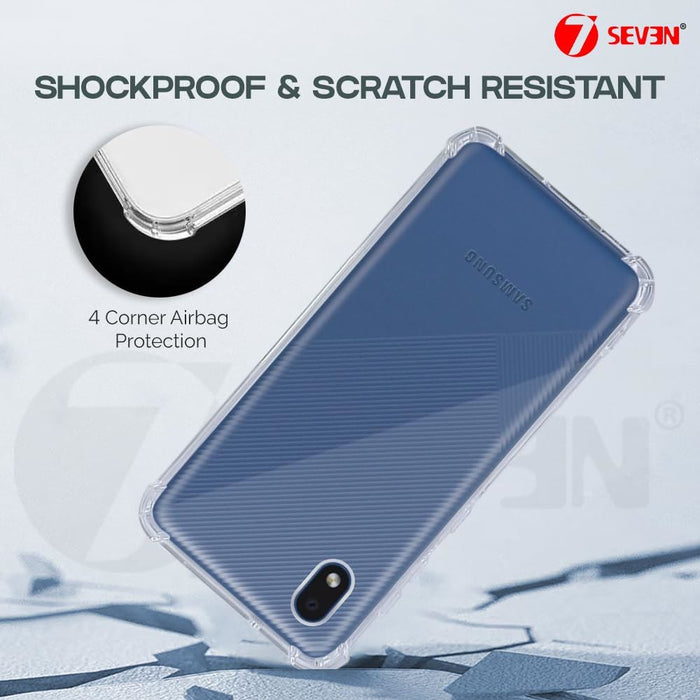 Samsung Galaxy A01 Core Silicone Gel Ultra Slim Case Clear