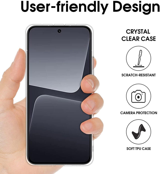 Xiaomi 13 Silicone Gel Ultra Slim Case Clear