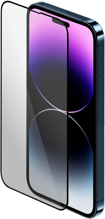 Apple iPhone 15 / 15 Pro Tempered Glass Screen Protector [Black]