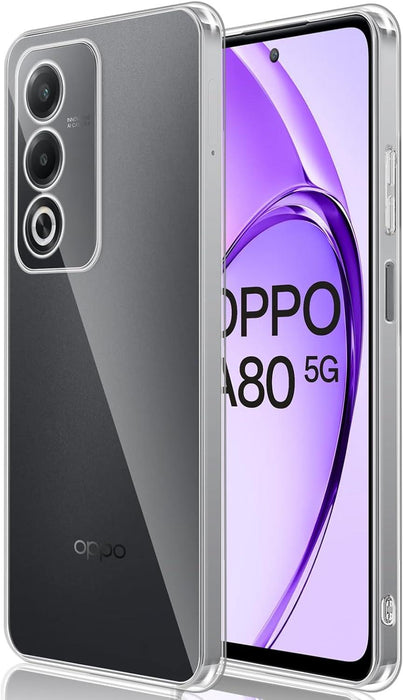 Oppo A80 Silicone Gel Ultra Slim Case Clear