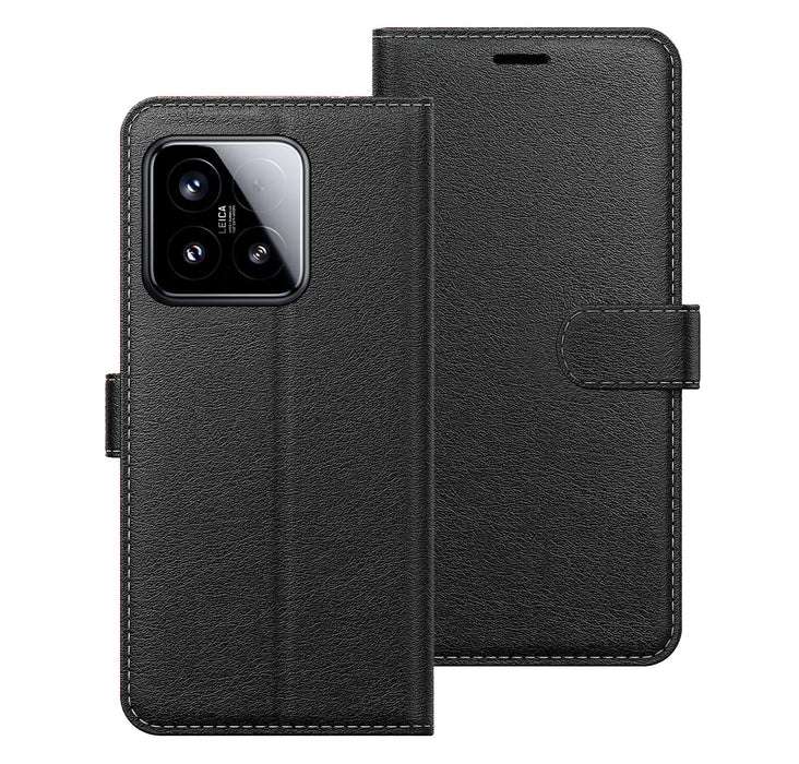 Xiaomi 15 Case Cover Flip Folio Leather Wallet Credit Card Slot