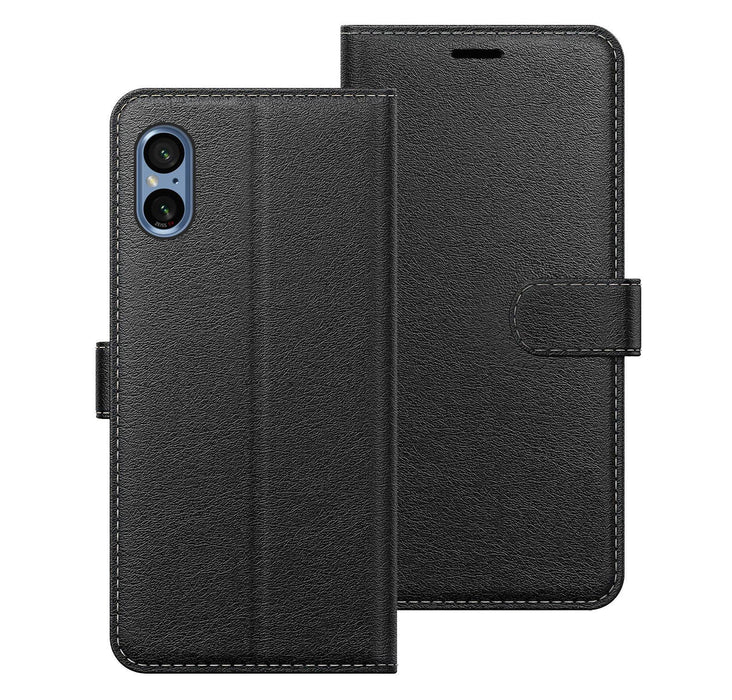 Sony Xperia 5V Case Cover Flip Folio Leather Wallet Credit Card Slot