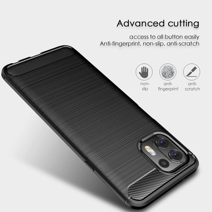 For Motorola Edge 20 Lite Armour Shockproof Gel Case Silicone Cover Case Thin