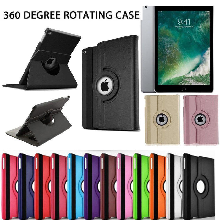 360° Rotating Leather Case Cover For Apple iPad 9.7-inch iPad 5th generation