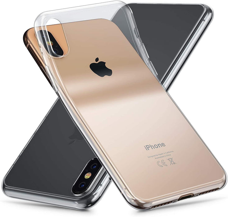 Apple iPhone X / XS Silicone Gel Ultra Slim Case Clear