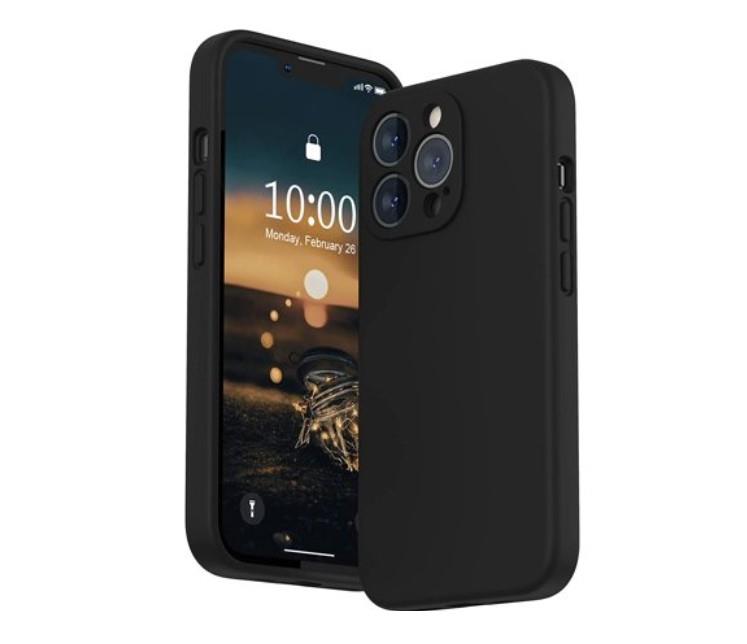 Black Gel Case Tough Shockproof Phone Case Gel Cover Skin for iPhone 13 PRO MAX