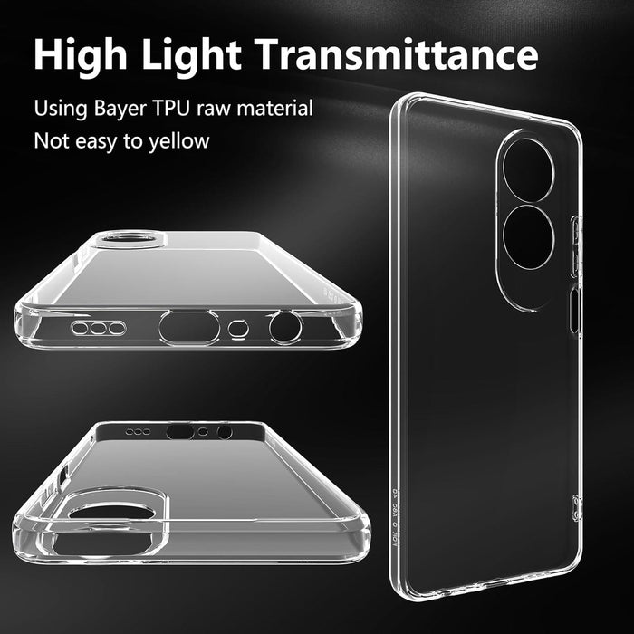 Oppo A60 5G /  A40 4G Case Cover Soft Silicone Gel Ultra Slim Clear