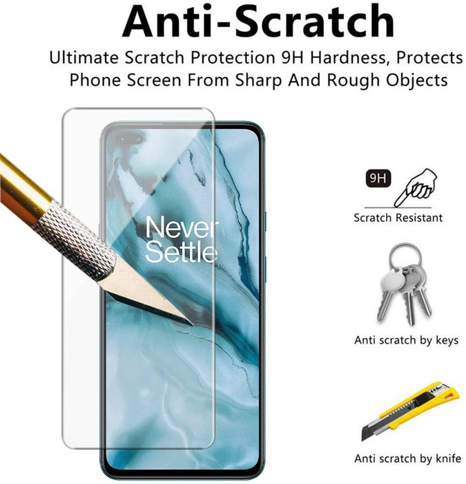 Oneplus Nord Tempered Glass Screen Protector |2.5D|