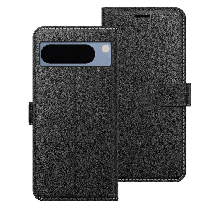 Google Pixel 8 Pro Case Cover Flip Folio Leather Wallet Credit Card Slot