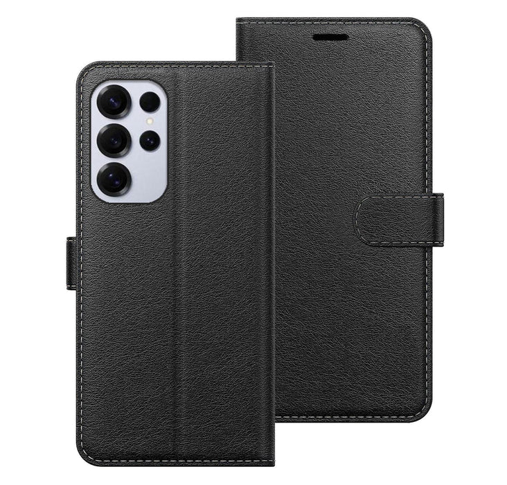 Samsung Galaxy S25 Ultra Case Cover Flip Folio Leather Wallet Credit Card Slot