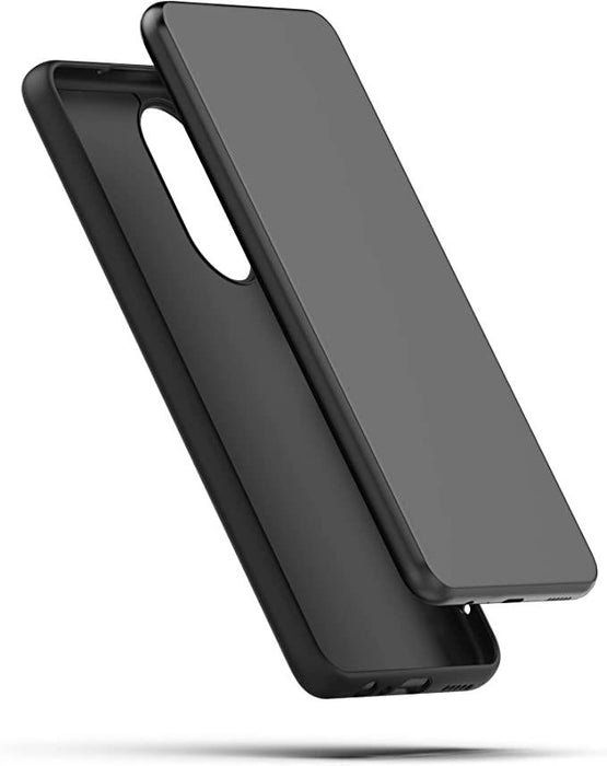Black Gel Case Tough Shockproof Phone Case Gel Cover Skin for Honor X7