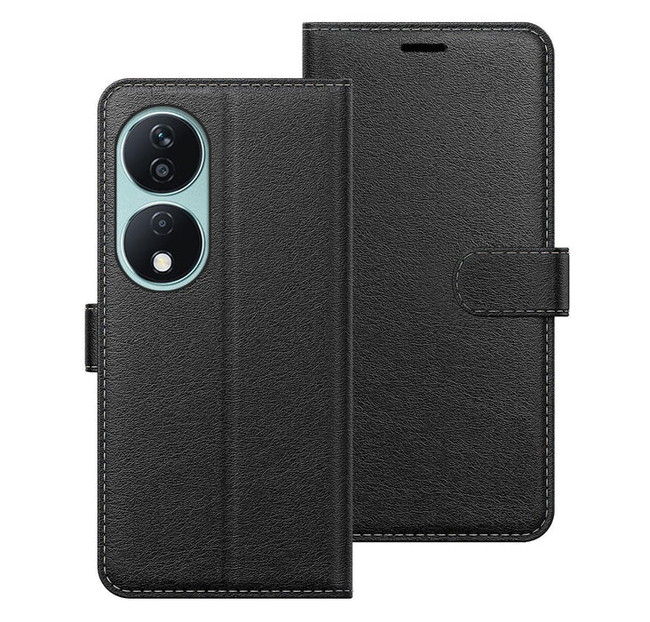 Honor X7b Case Cover Flip Folio Leather Wallet Credit Card Slot