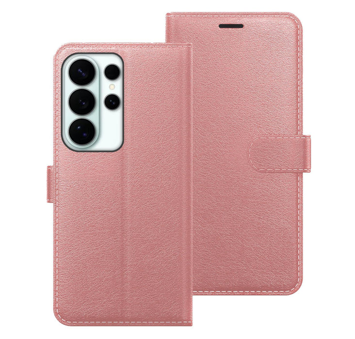 Samsung Galaxy S26 Series | Case Cover Flip Folio Leather Wallet Credit Card Slot