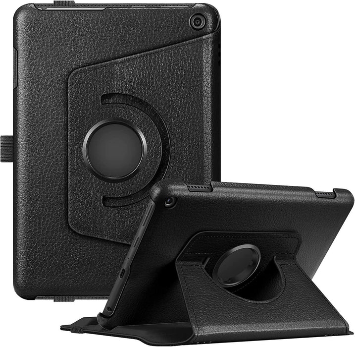 Case Cover Folding Folio 360 Rotating For Amazon Kindle Fire 7 2022