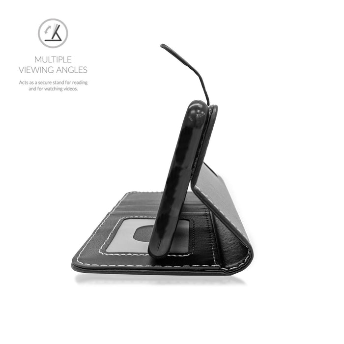 Motorola Moto G14 Case Cover Flip Folio Leather Wallet Credit Card Slot