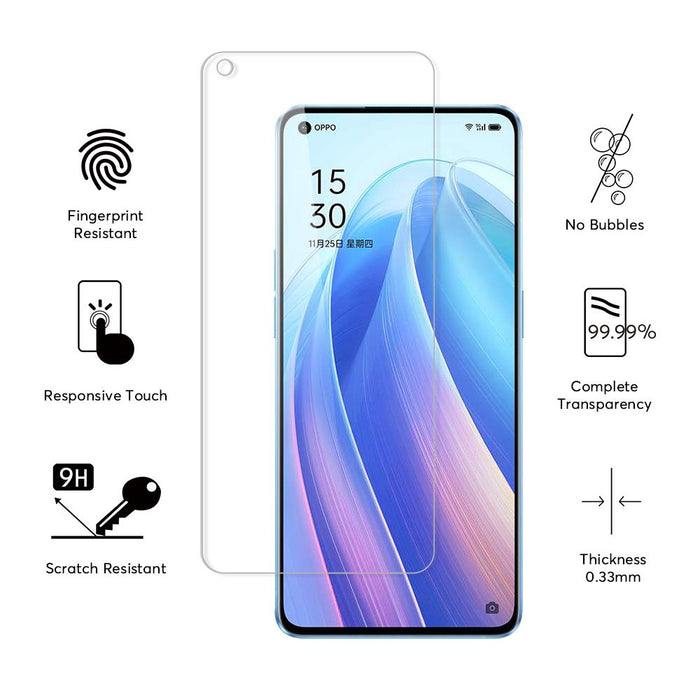 Oppo Find X5 Lite|Reno 7 5G Tempered Glass Screen Protector |2.5D|