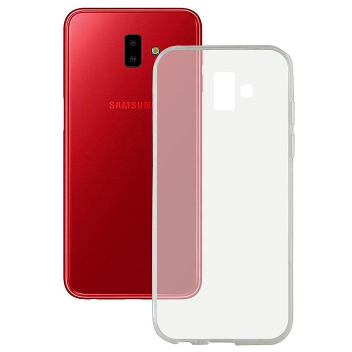 Samsung J6+ Silicone Gel Ultra Slim Case Clear