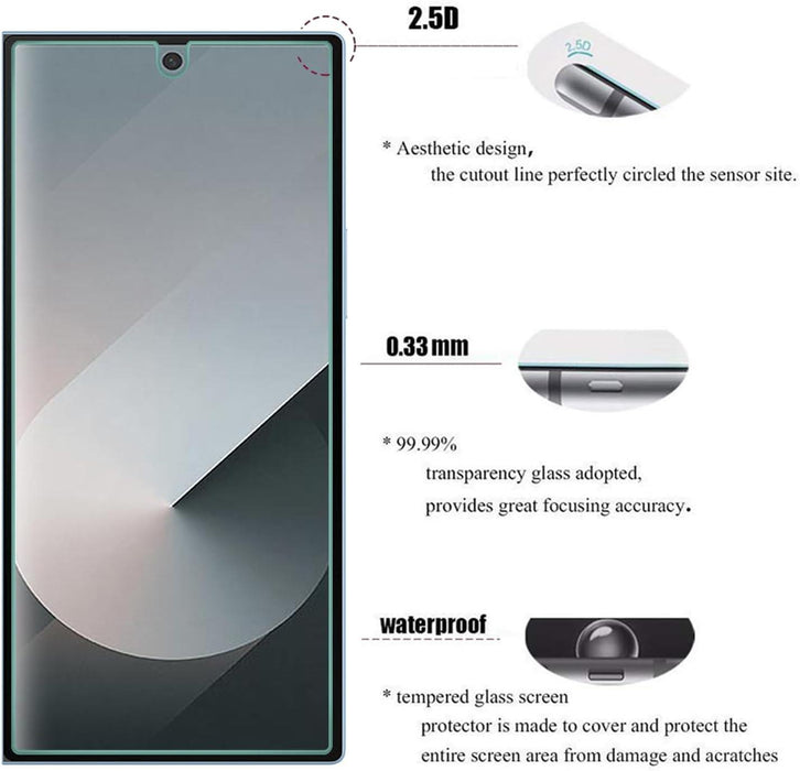 Samsung Galaxy Z Fold 6 Tempered Glass Screen Protector