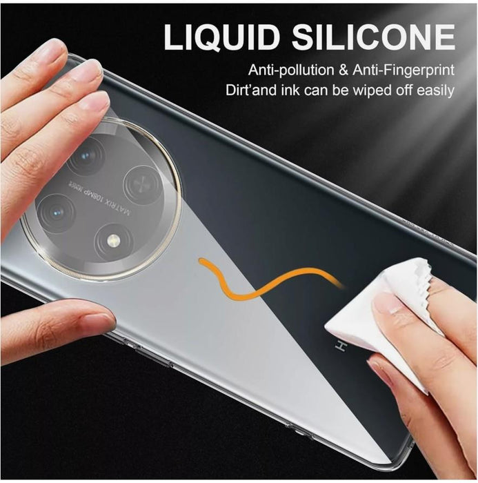 Honor Magic 7 Lite Silicone Gel Ultra Slim Case Clear