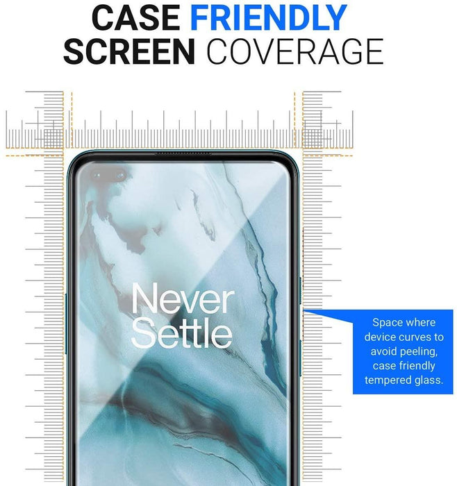 Oneplus Nord Tempered Glass Screen Protector |2.5D|